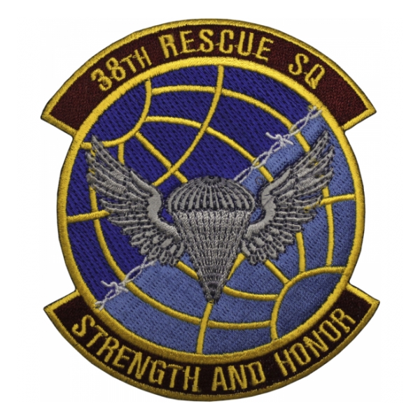 Air Force 38th Rescue Squadron Patch