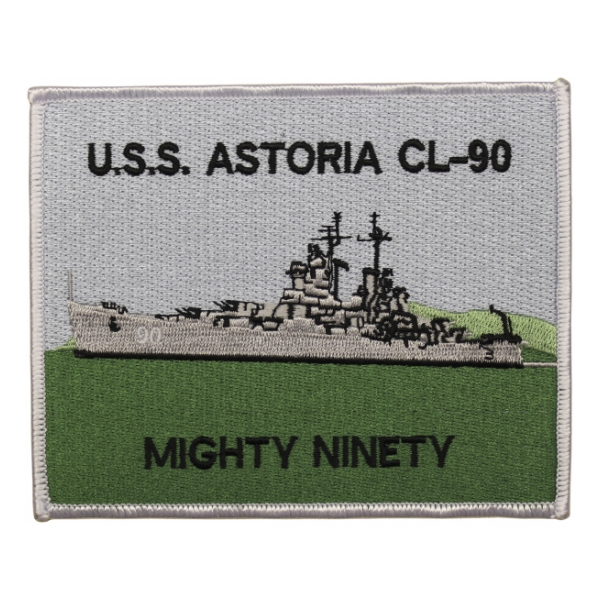 USS Astoria CL-90 Ship Patch