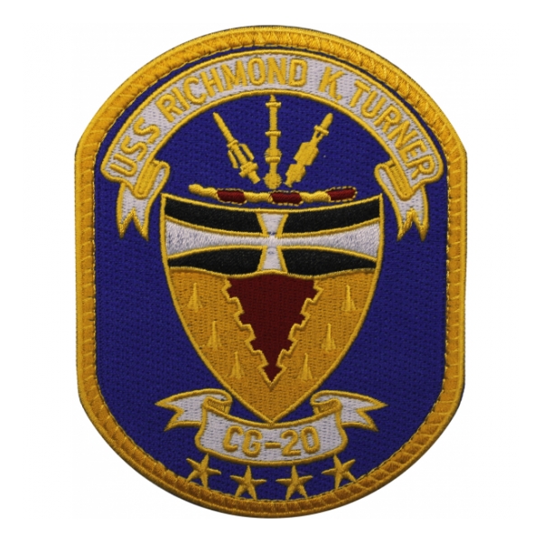 USS Richmond K. Turner CG-20 Ship Patch