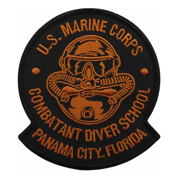 USMC Combat Diver School Panama City, Florida Patch
