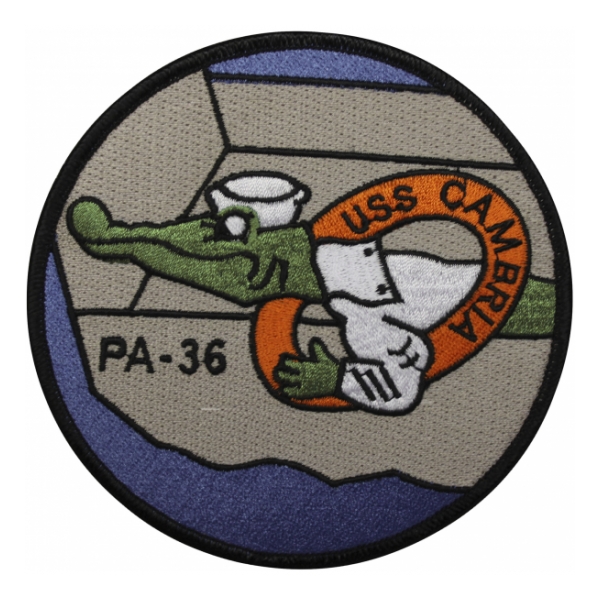 USS Cambria APA-36 Ship Patch