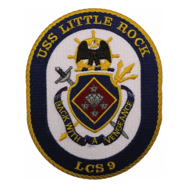 USS Little Rock LCS-9 Ship Patch