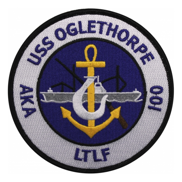 USS Oglethorpe AKA-100 Ship Patch