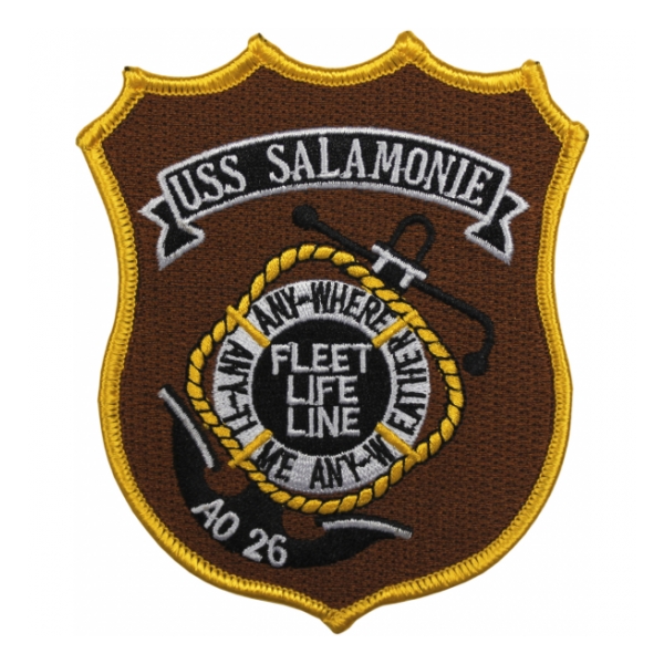 USS Salamonie AO-26 Ship Patch