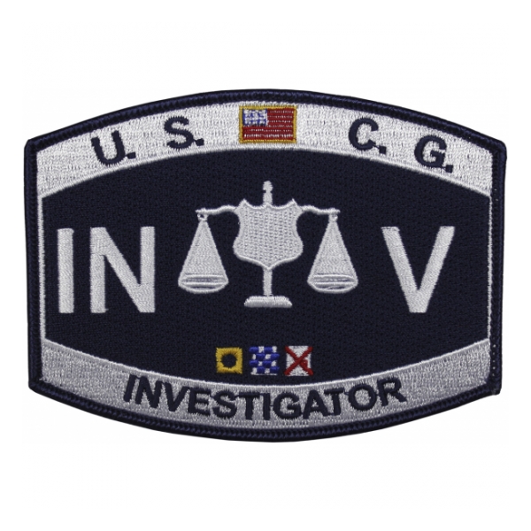 USCG Rate INV Investigator Patch