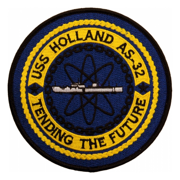 USS Holland AS-32 Ship Patch