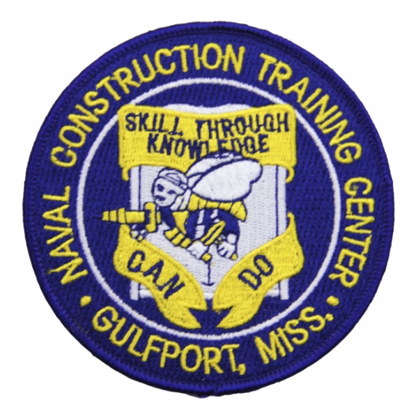 Naval Construction Training Centert Gulfport, MS Patch