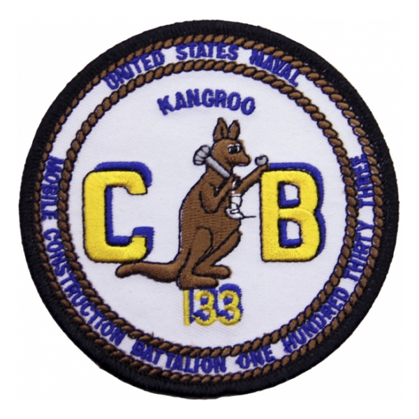 133rd Naval Mobile Construction Battalion Patch