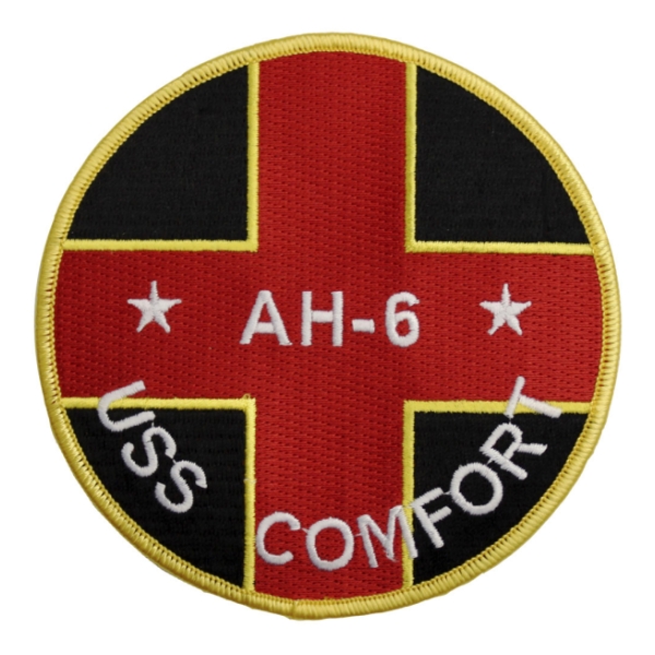 USS Comfort AH-6 Ship Patch