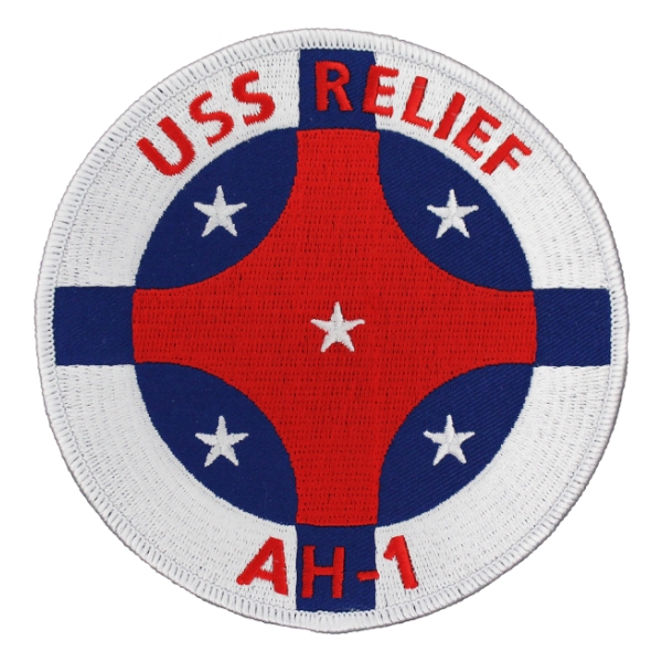 USS Relief AH-1 Ship Patch