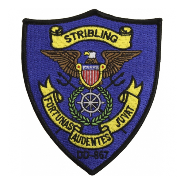 USS Stribling DD-867 Ship Patch