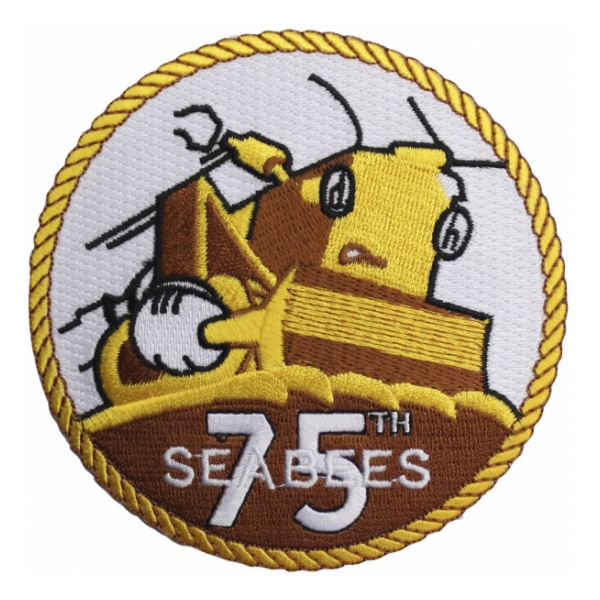 75th Naval Mobile Construction Battalion Patch