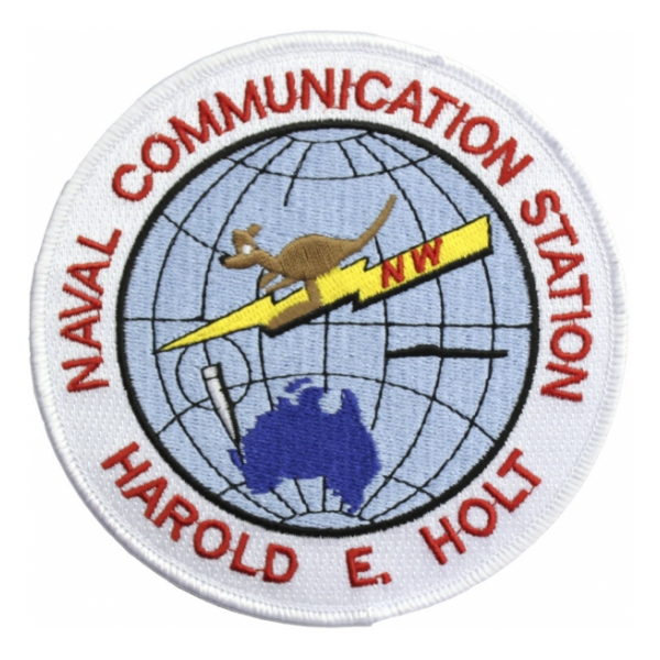 Naval Communication Station Harold E. Holt Patch