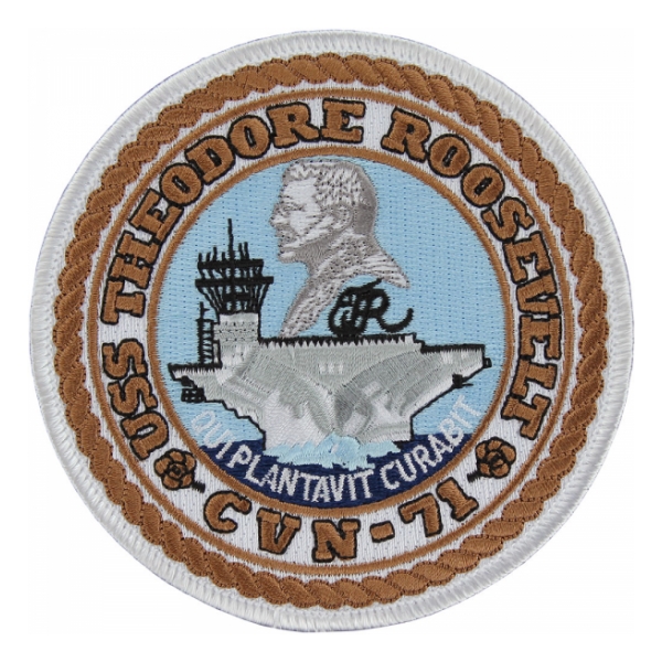 USS Theodore Roosevelt CVN-71 Ship Patch