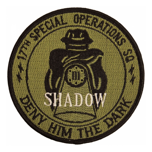 Air Force 17th Special Operations Squadron (Deny Him the Dark) Patch