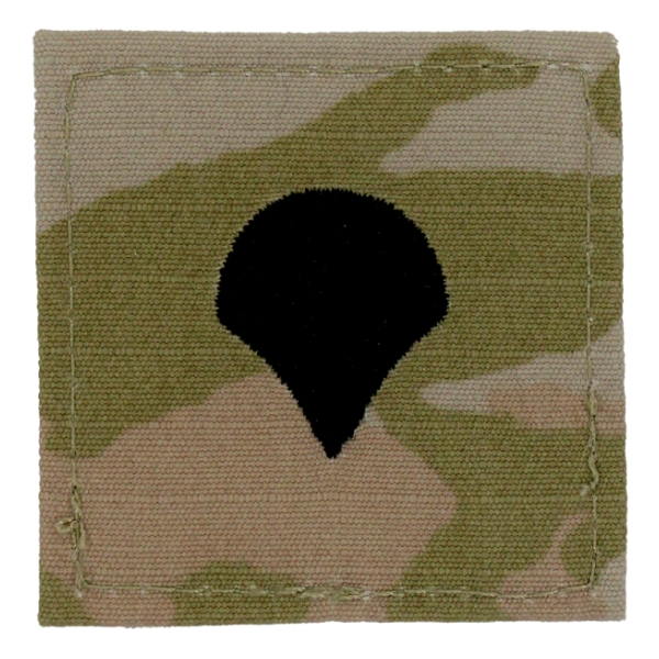 Army Scorpion Specialist Four E-4 Rank with Velcro Backing