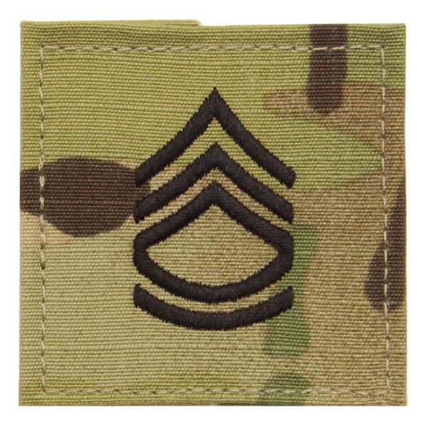 Army Scorpion Sergeant First Class E-7 Rank Sew-On