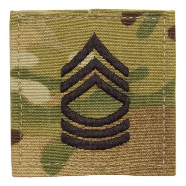 Army Scorpion Master Sergeant E-8 Rank Sew-On