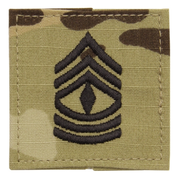 Army Scorpion First Sergeant E-8 Rank Sew-On