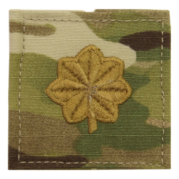 Army Scorpion Major Rank Sew-On