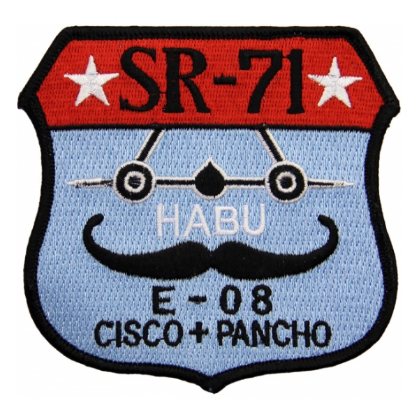 Air Force SR-71 HABU E-108 Cisco + Poncho Patch