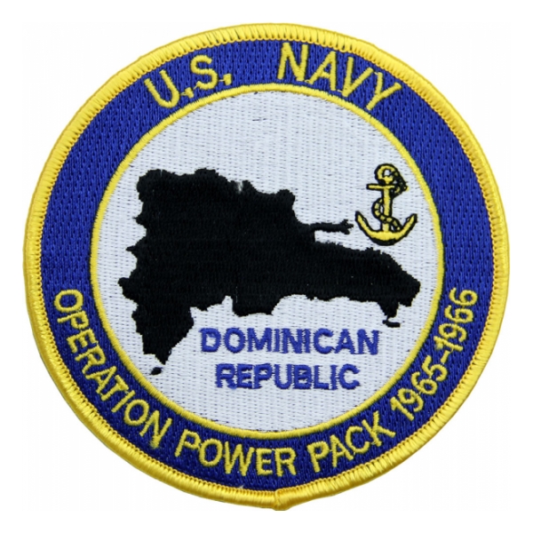 USN Operation Power Pack 1965-1966 Dominican Republic Patch