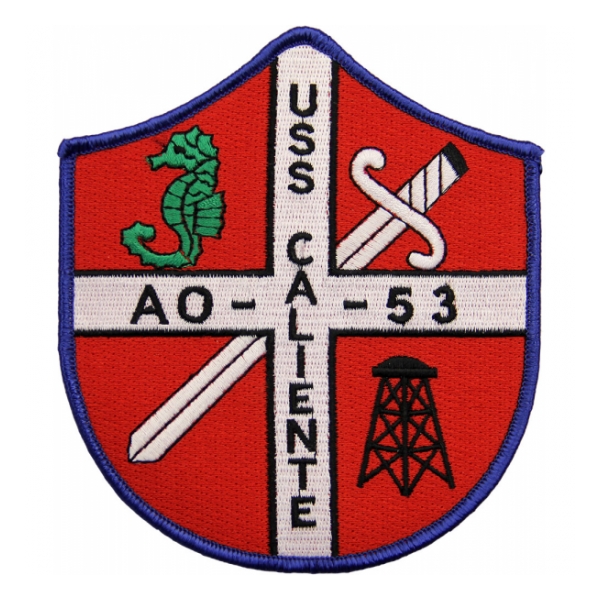 USS Caliente AO-53 Ship Patch