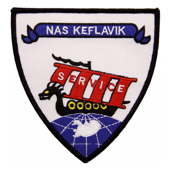 Naval Air Station Keflavik Iceland (Service) Patch