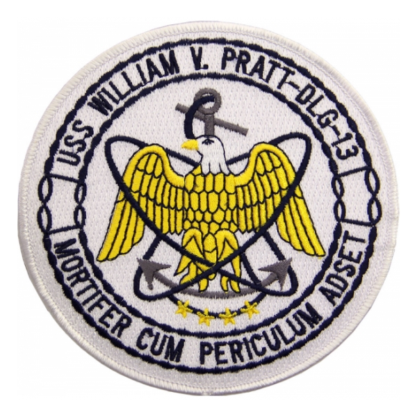 USS William V. Pratt DLG-13 Ship Patch