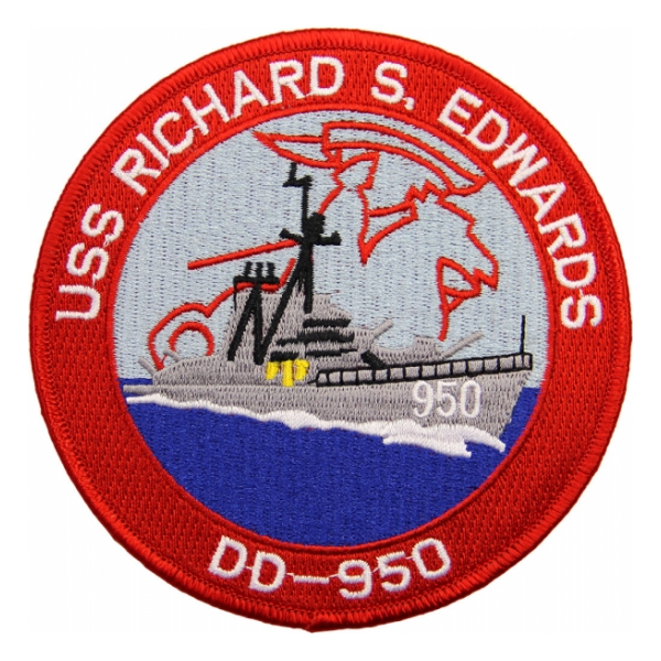 USS Richard S Edwards DD-950 Ship Patch