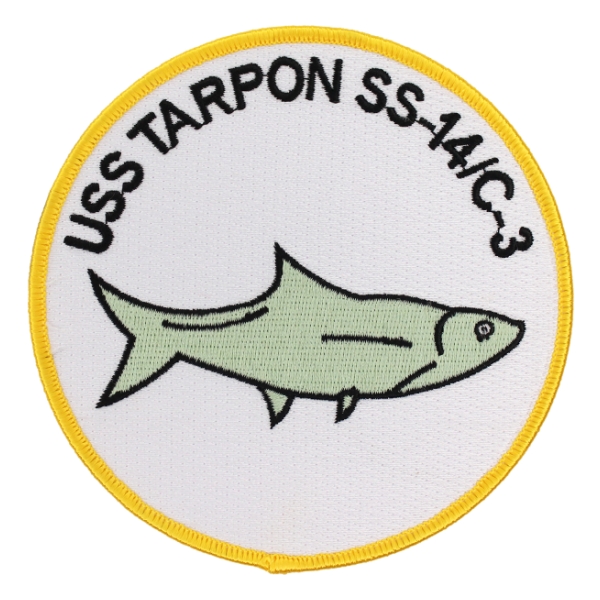 USS Tarpon SS-14 / C-3 Submarine Patch