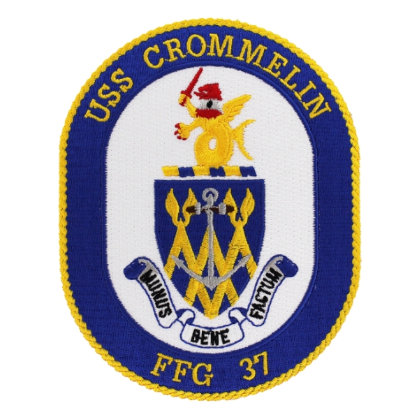 USS Crommelin FFG-37 Ship Patch