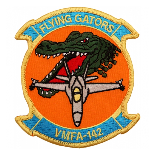 Marine Fighter Attack Squadron VMFA-142 (Flying Gators) Patch