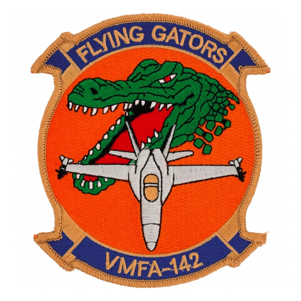 Marine Fighter Attack Squadron VMFA-142 (Flying Gators) Patch