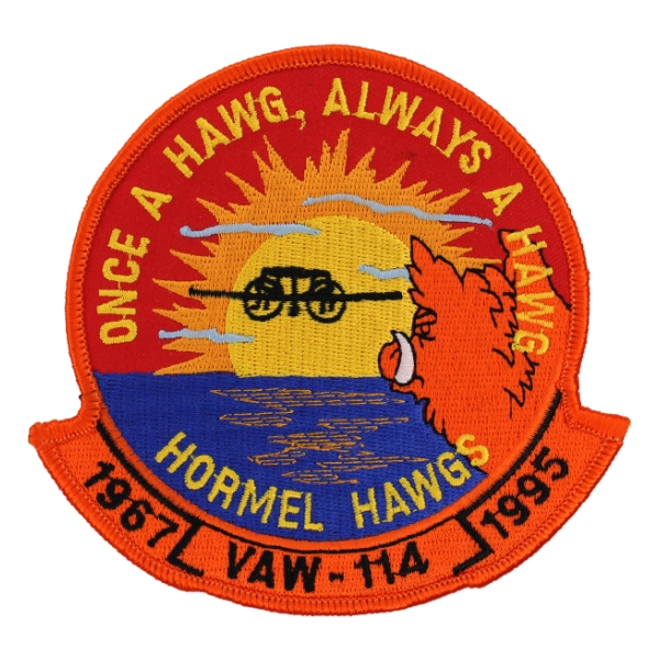 Navy Airborne Early Warning Squadron VAW-114 Patch