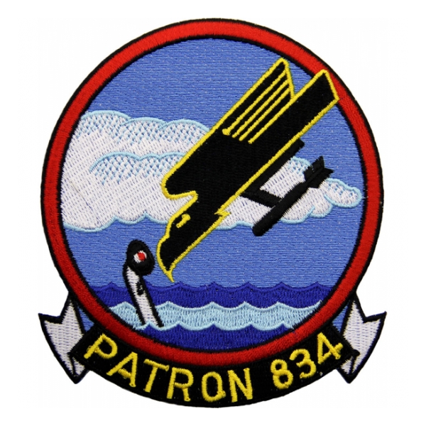 Navy Patrol Squadron VP-834 Patch