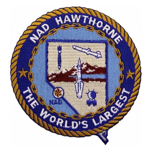 Naval Ammunition Depot Hawthorne, NV Patch