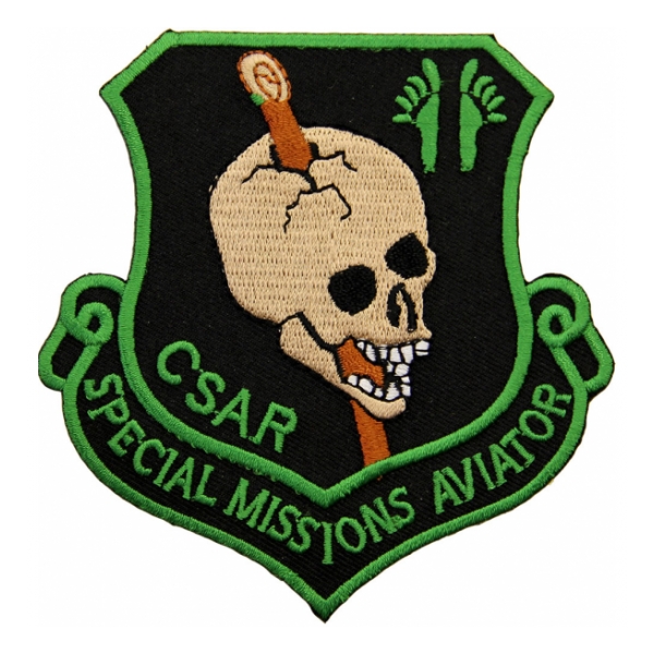 Air Force 33rd Rescue Squadron CSAR Special Missions Aviator  Patch