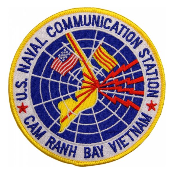 Naval Communication Station Cam Ranh Bay Vietnam Patch