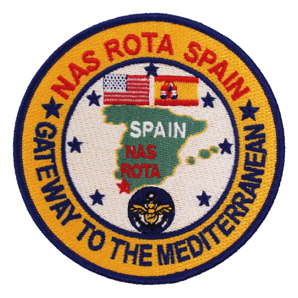 Naval Air Station Rota Spain Patch