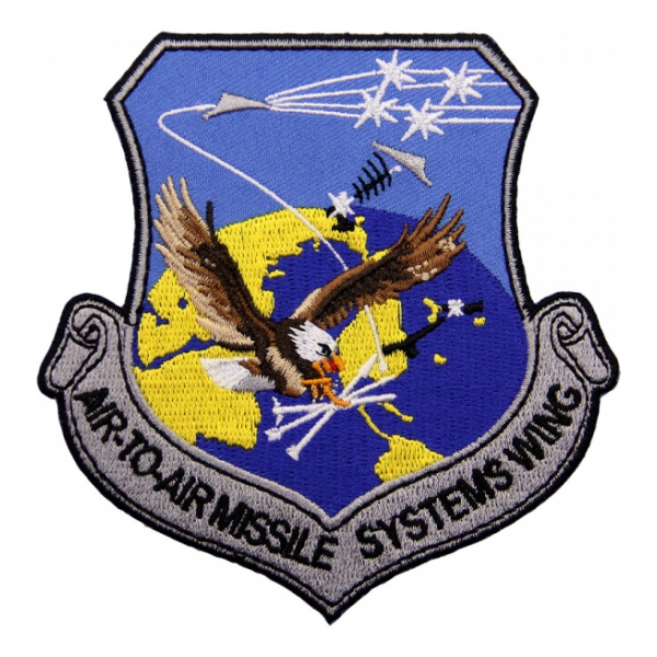 Air Force Air to Air Missile Systems Wing Patch