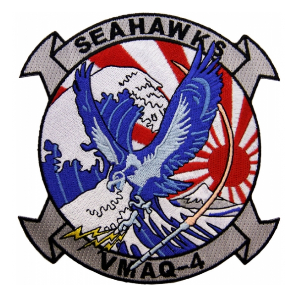 Marine Tactical Electronic Warfare VMAQ-4 (Seahawks) Variant Patch