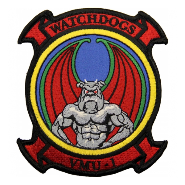 Marine Unmanned Aerial Vehicle Squadron VMU-1 Patch(Color)