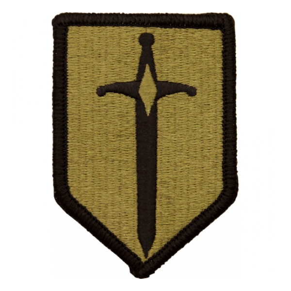 1st Maneuver Enhancement Brigade Scorpion / OCP Patch With Hook Fastener