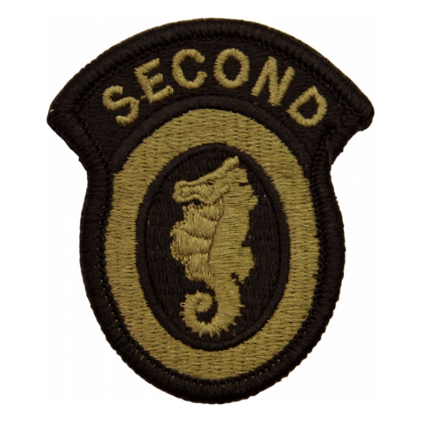 2nd Engineer Brigade Scorpion / OCP Patch With Hook Fastener