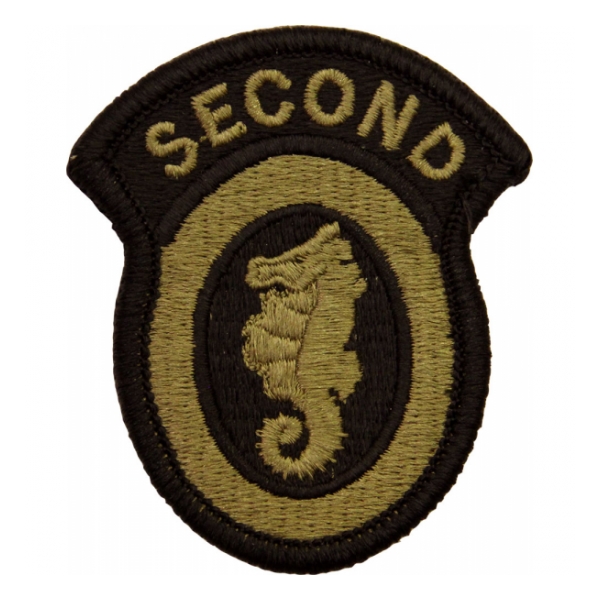 2nd Engineer Brigade Scorpion / OCP Patch With Hook Fastener