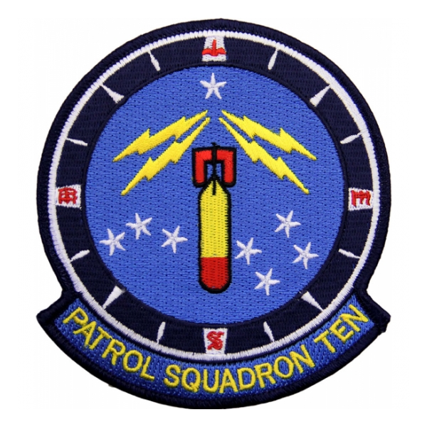 Navy Sea Control Squadron VP-10 Patch