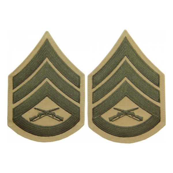 Marine Corps Staff Sergeant Sleeve Chevron (Male)