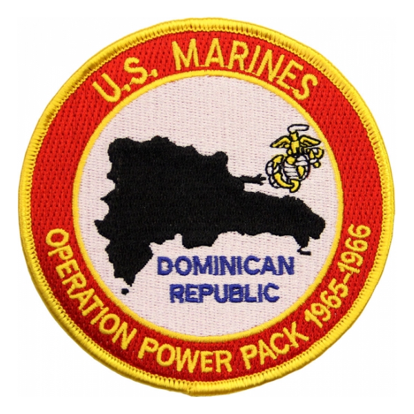 USMC Operation Power Pack Dominican Republic 1965-1966 Patch