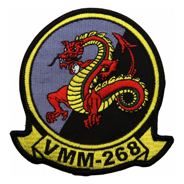 Marine Medium Tiltrotor Squadron VMM-268 Patch